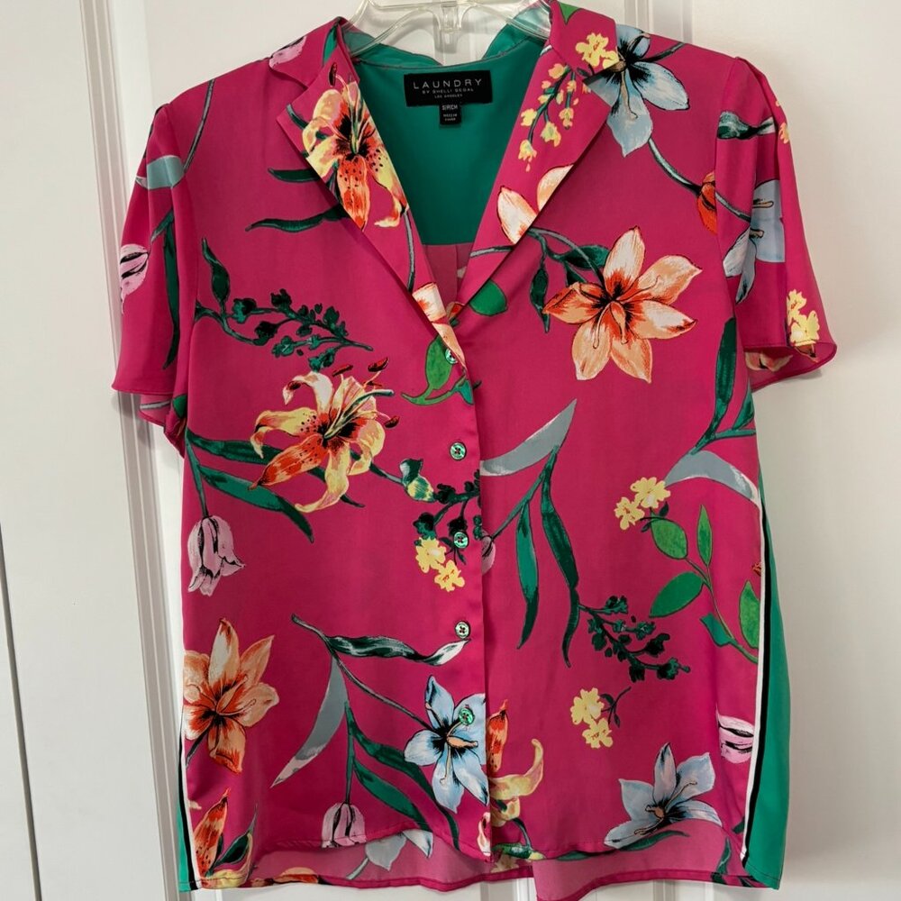 Laundry Hawaiian bowling style button down